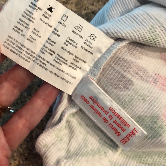 Esprit White Ribbed Floral Tank Top Small - Picture 12 of 13